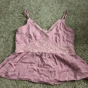 Light pink top